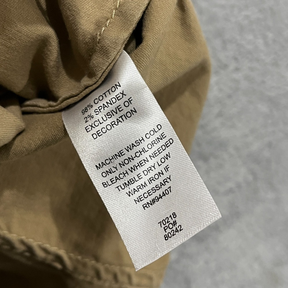 Travelsmith Khaki Utility Safari Jacket Women's Large Long Sleeve Coat‎ Outdoor - Picture 5 of 9